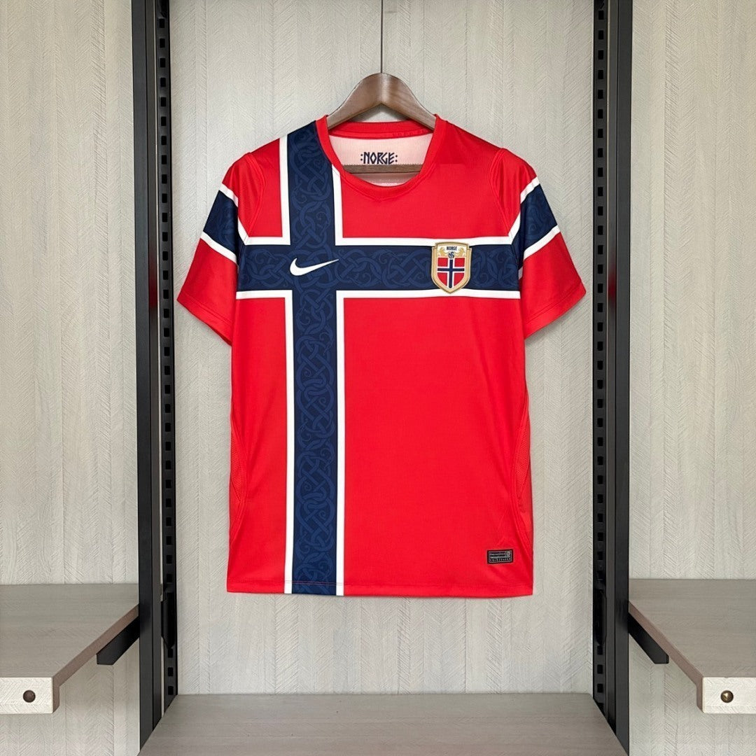 Norway 2026 World Cup Home Soccer Jersey