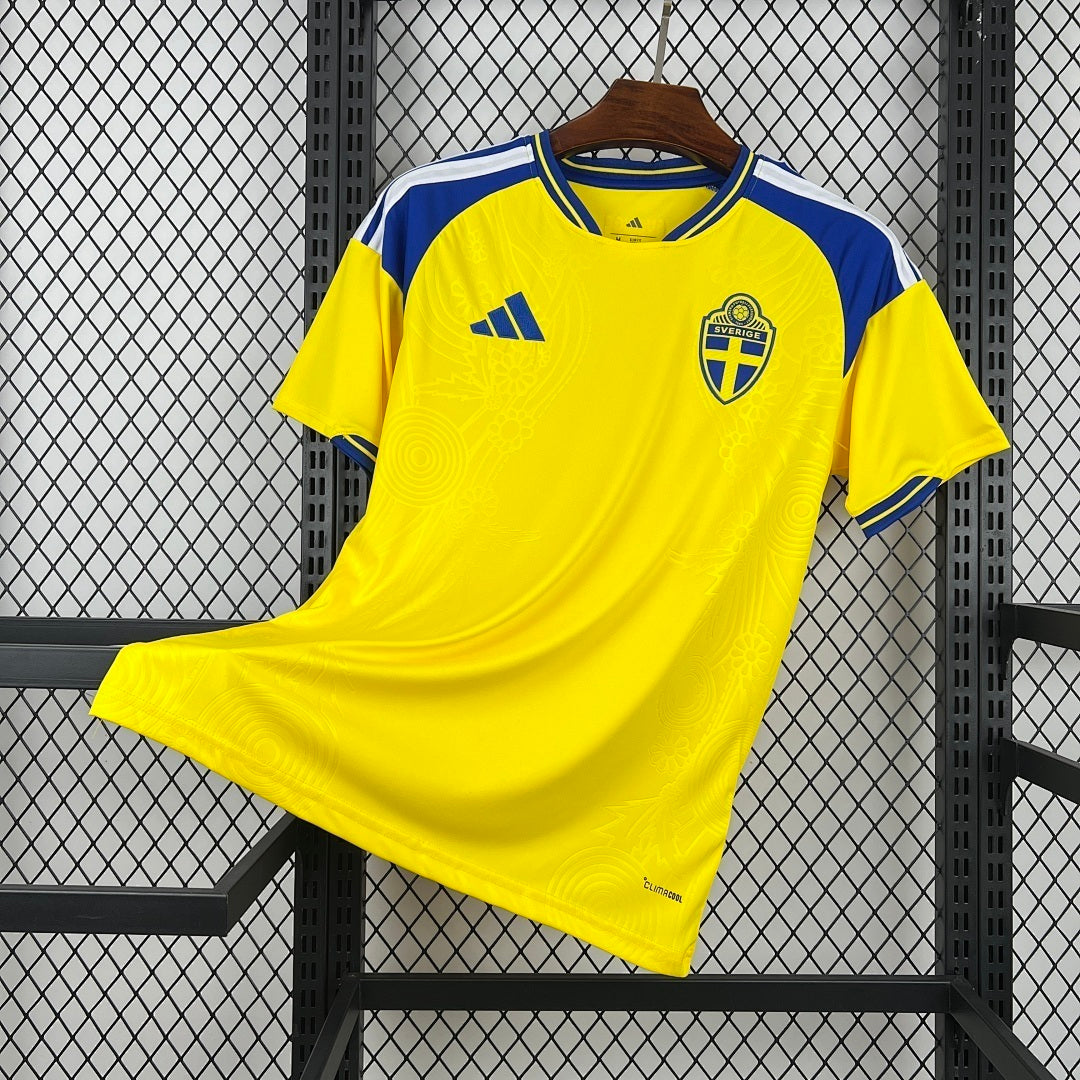 Sweden 2026 Home soccer jersey